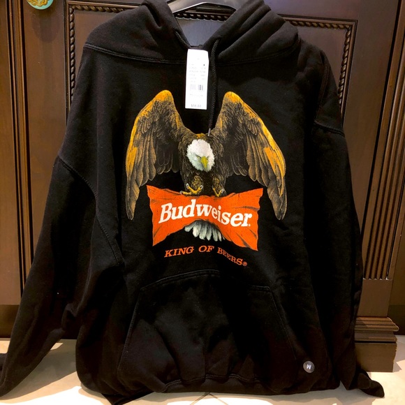 PacSun Other - Black Budweiser Mens Hoodie